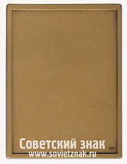 РЕВЕРС: Плакета «Святая Блаженная Ксения Петербургская» № 13208а