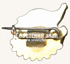 РЕВЕРС: Знак «Спортивный клуб завода Уралмаш» № 16976а