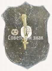 РЕВЕРС: Знак «Дружинник. Тип 5» № 9371д