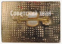РЕВЕРС: Знак «60 лет Октябрьской революции (1917-1977). Тип 2» № 7259а