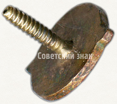 РЕВЕРС: Членский знак ДСО «Красная роза» № 5219а