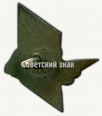 РЕВЕРС: Знак «Первенство СССР по гребле. 1934» № 9481а