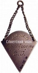 РЕВЕРС: Призовой жетон спартакиады БССР. 1928 № 4866а