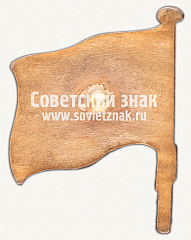 РЕВЕРС: Членский знак спортивного клуба Черноморского флота № 12260а