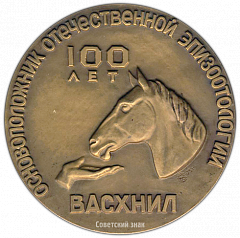РЕВЕРС: Настольная медаль «100 лет со дня рождения С.Н.Вышелесского» № 3123а
