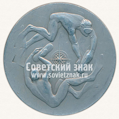 Настольная медаль «III чемпионат мира. Подводное ориентирование. Ленинград. 1987»