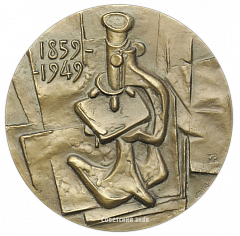 Настольная медаль «125 лет со дня рождения Н.Ф. Гамалеи»