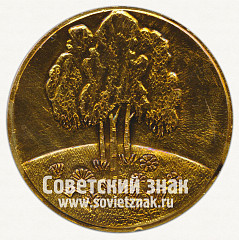 РЕВЕРС: Настольная медаль «Государственный академический хореографический ансамбль «Березка». 1948» № 12683а