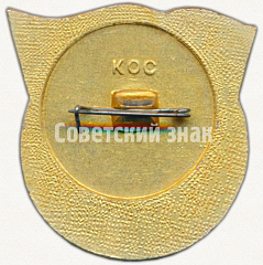 РЕВЕРС: Знак «Агитпоезд ЦК ВЛКСМ. «Молодогвардеец»» № 5329а