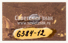 РЕВЕРС: Знак «Сахалинский музей» № 10865а