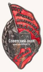 Знак «Лучшему колхознику-ударнику в борьбе за социализм»