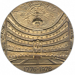 РЕВЕРС: Настольная медаль «200 лет. Большой театр» № 1339а