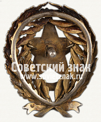 РЕВЕРС: Знак командира Рабоче-крестьянской Красной Армии. Тип 18 № 12614а