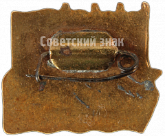 РЕВЕРС: Знак «V Прибалтийская спартакиада. 1957. Вильнюс» № 4888а