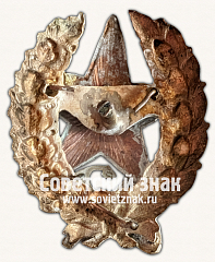 РЕВЕРС: Знак военнослужащего железнодорожных частей РККА № 17159а