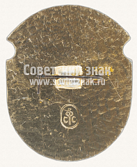 РЕВЕРС: Быково. 1989. Серия знаков «Гербы поселков Подмосковья» № 10936а