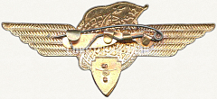 РЕВЕРС: Нагрудный знак летчика-космонавта 1-го класса № 5921а