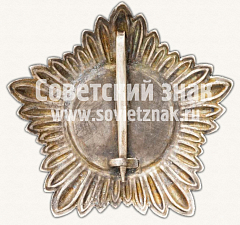 РЕВЕРС: Знак «Участник земельно-водной реформы в Узбекской ССР» № 11587а