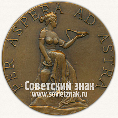 РЕВЕРС: Настольная медаль «Научно-Исследовательский Институт Военной медицины» № 12937а