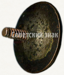 РЕВЕРС: Членский знак ДСО «Рот-Фронт» № 5260в