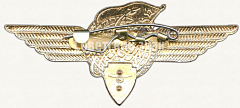 РЕВЕРС: Нагрудный знак летчика-космонавта 2-го класса № 5920а