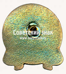 РЕВЕРС: Знак «﻿20 лет службе сбора доходов. Московский метрополитен» № 17474а