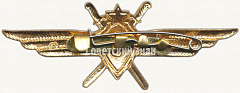 РЕВЕРС: Нагрудный знак военного летчика 3-го класса № 5970б