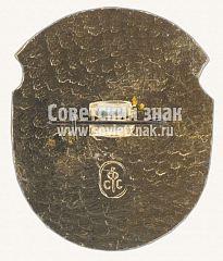РЕВЕРС: Серпухов. 1983. Серия знаков «Гербы городов Подмосковья» № 10939а