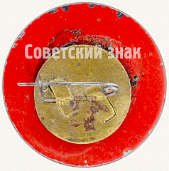 РЕВЕРС: Знак с изоражением Иосифа Виссарионовича Сталина № 7669а