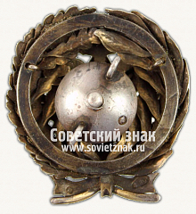 РЕВЕРС: Знак «Гатчинская школа военных летчиков» № 1386а