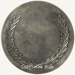 РЕВЕРС: Настольная медаль «В память 60-летия Молдавской Советской Социалистической Республики» № 6414а