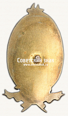 РЕВЕРС: Знак «﻿«Крым-ЦИКа» для сотрудников ВЧК-ОГПУ Крымской АССР» № 17764а