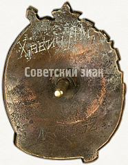 РЕВЕРС: Знак «Герою Революционного движения 1917-1918 гг.» № 16б