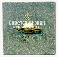 РЕВЕРС: Знак «Город Евпатория. Памятник Десантникам» № 15593а