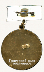 РЕВЕРС: Знак «VI спартакиада Кубани. 1966» № 17043а