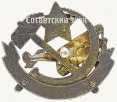 РЕВЕРС: Знак «Общество друзей воздушного флота (ОДВФ). Северо-Западной области» № 474г