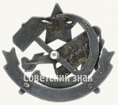 РЕВЕРС: Знак «Общество друзей воздушного флота (ОДВФ). Северо-Западной области» № 474д