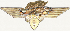 РЕВЕРС: Нагрудный знак летчика-космонавта 3-го класса № 5919а
