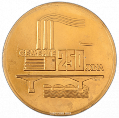РЕВЕРС: Настольная медаль «250 лет со дня основания г. Семипалатинска» № 3033а