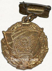 РЕВЕРС: Знак «Членский знак ДСО «Красная звезда». Тип 2» № 5304а