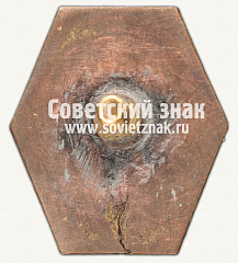 РЕВЕРС: Знак «СРМТ. Союз рабочих местного транспорта» № 3711б